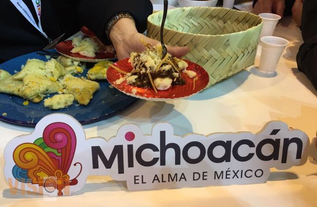 Destacada presencia de Michoacán en la Feria Internacional de Turismo