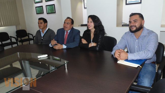  Se reune Giulianna Bugarini con Gerónimo Color, delegado del Gobierno Federal 