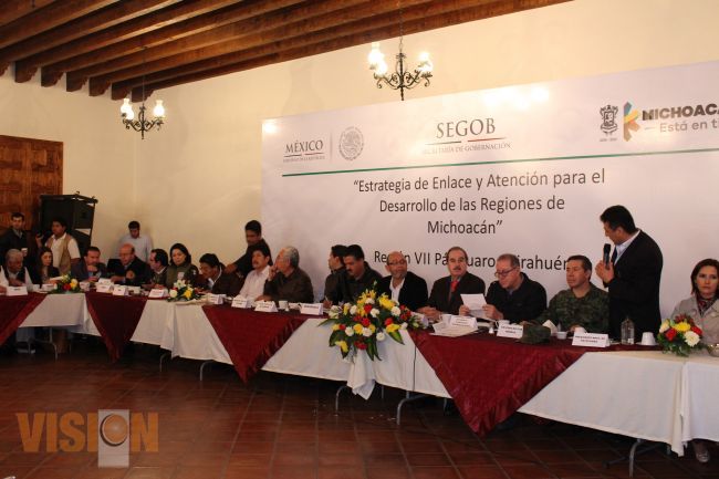Secretarías del Gobierno de Michoacán y Delegaciones Federales van a municipios 