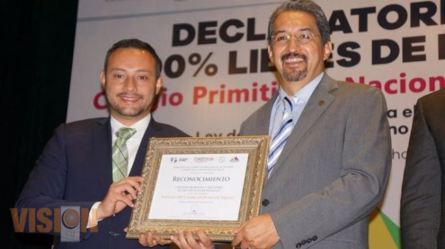 Colegio de San Nicolás, declarado Edificio 100% Libre de Humo de Tabaco