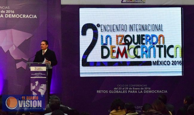 En 2018, la mejor alternativa de gobierno para México será la izquierda: Silvano Aureoles