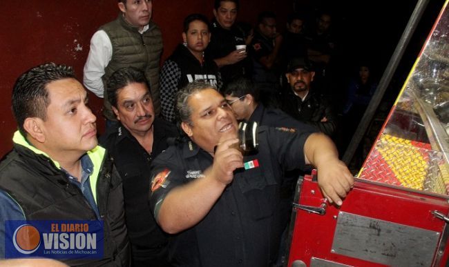 Cuerpo de Bomberos en Uruapan inicia programa 