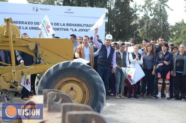  Arranca Gobernador obras por casi 50 mdp en Zitácuaro  