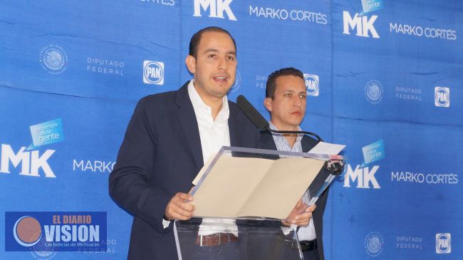Estaremos vigilantes de que no se intente burlar la Reforma Educativa en Michoacán: Marko Cortés