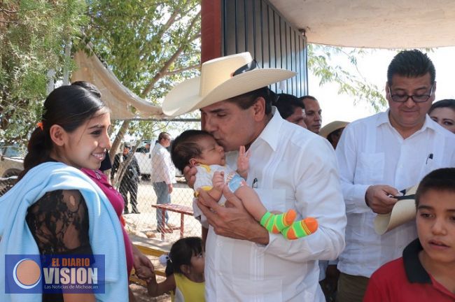 Mi Gobierno es eminentemente social: Silvano Aureoles