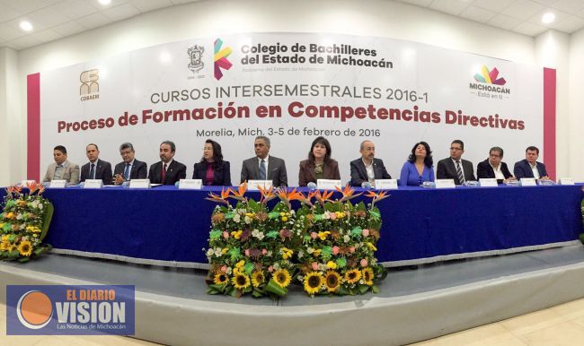 Fortalece el Cobaem la formación de sus directivos
