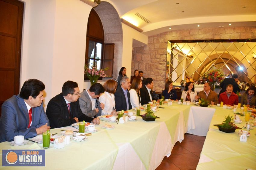 Definen diputados locales agenda común de gestión con el CEN tricolor