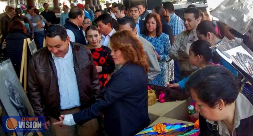 Museo Fray Juan de San Miguel, presente Feria Regional, Uruapan