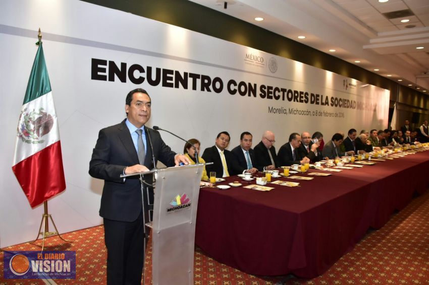 Manifiesto del Pueblo Michoacano, para mejorar las fórmulas de convivencia: Adrián López Solís
