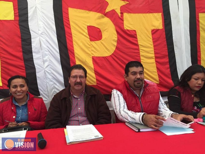 Comisión Coordinadora Estatal del PT respalda a Reginaldo para seguir siendo Dirigente