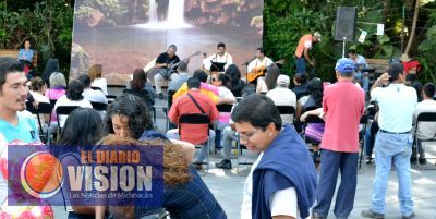 Exitosa audición musical en explanada del Parque de Uruapan