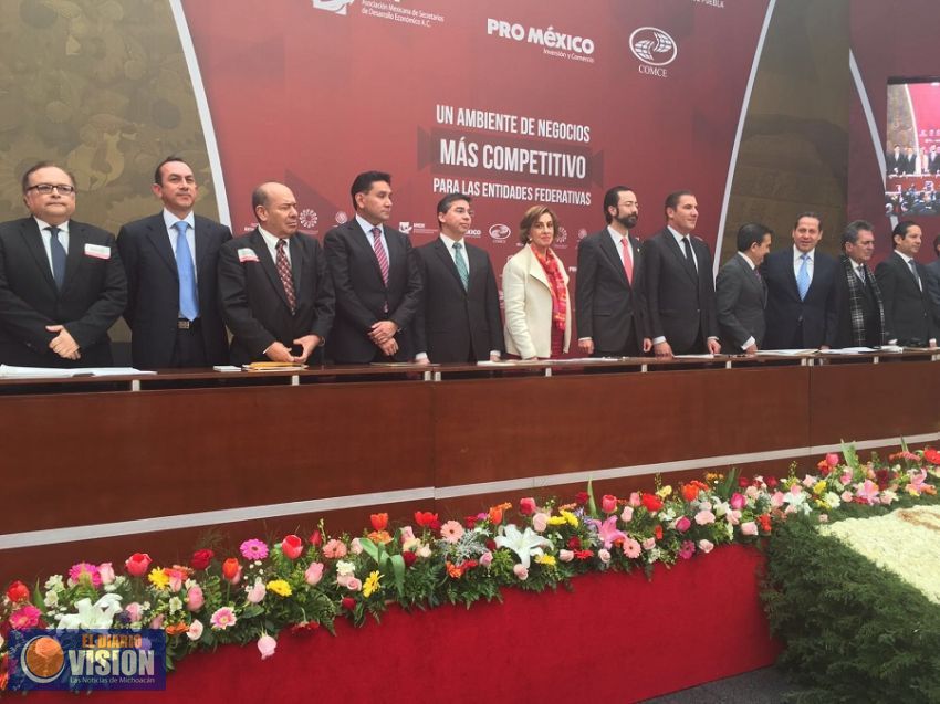 Michoacán realiza convenio que contribuirá al desarrollo económico