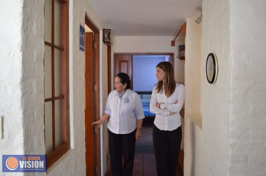 Visita Daniela de los Santos albergue 