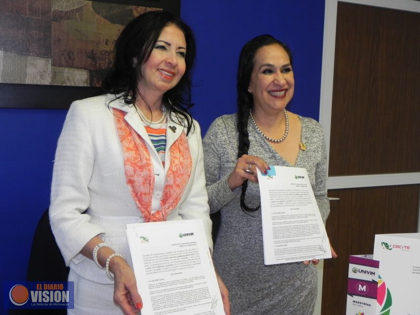CECyTEM y UNIVIM firman convenio de colaboración interinstitucional