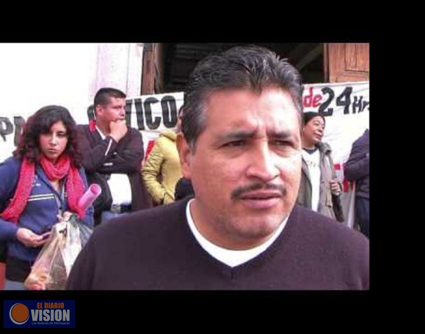  Víctor Manuel Zavala, líder de la CNTE 