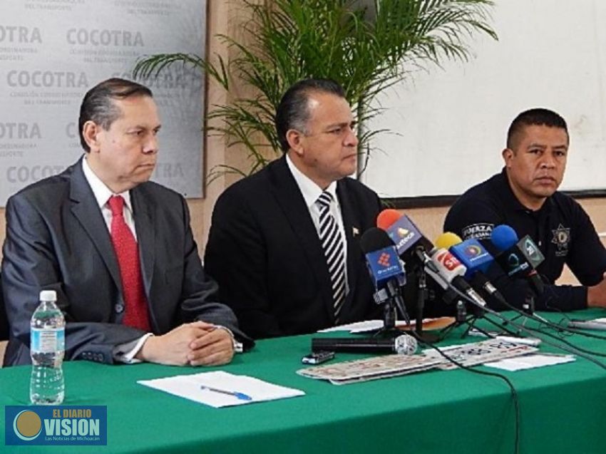 En tres meses, 28 operativos para regularizar transporte público