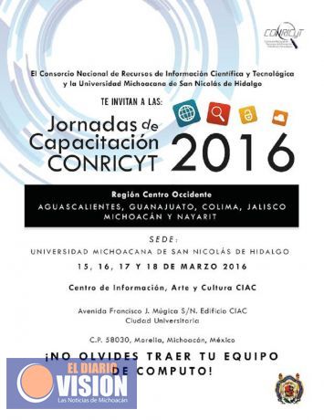 Jornadas de Capacitación Conricyt 2016 en la Casa de Hidalgo