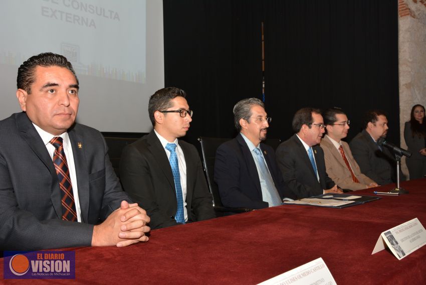  Firma Convenio Marco de Coordinación de acciones entre el INEGI y la UMSNH