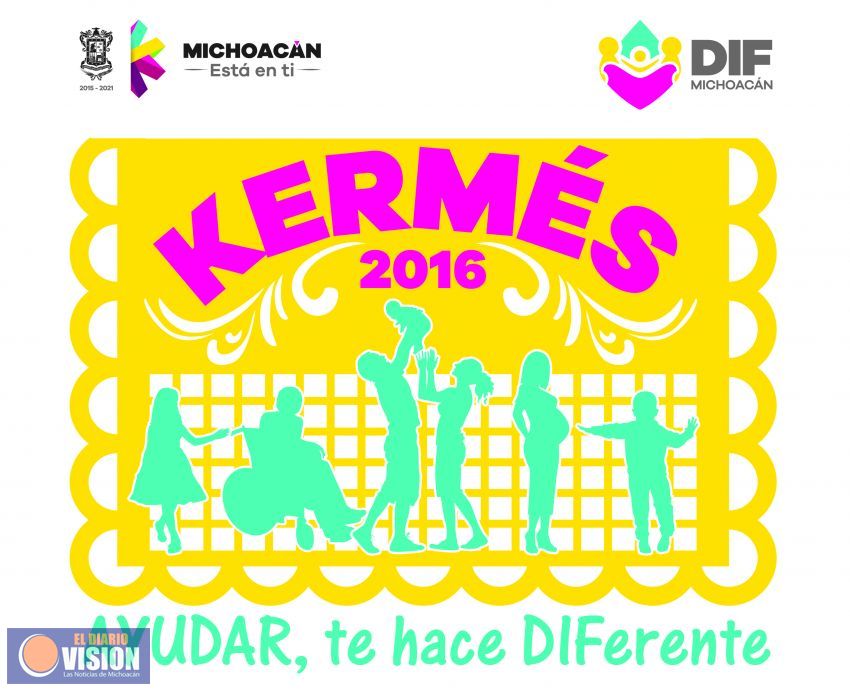 Kermés del DIF Michoacán Ofrece Nuevos Atractivos 