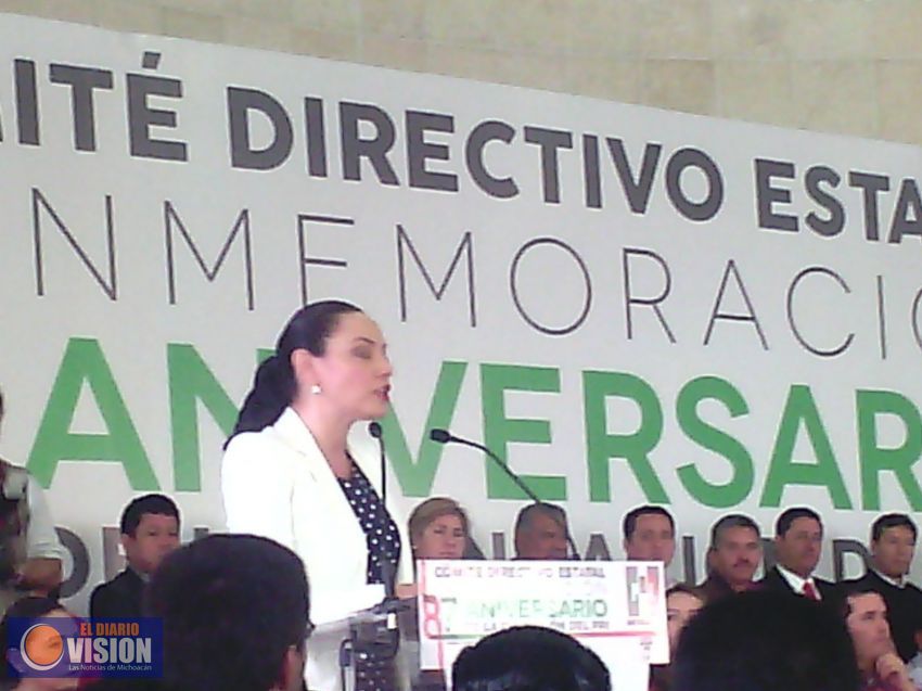 El PRI llega a su 87 aniversario más unido que nunca: Adriana Iñiguez 