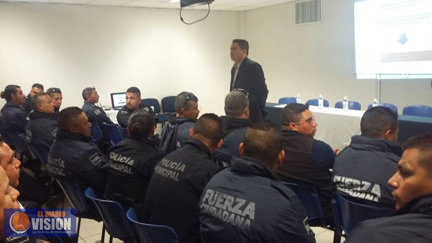 Capacita CEDH a policías de Zamora 