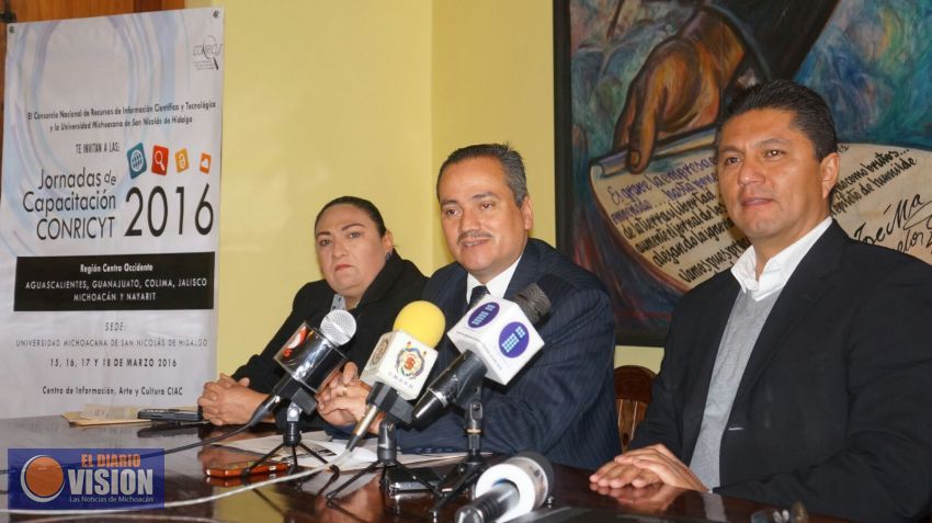 UMSNH invita a las Jornadas de Capacitación JONRICYT 2016 