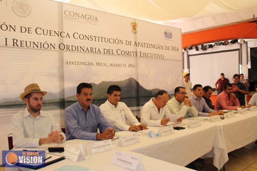 Cuenca de Apatzingán recibirá millonaria inversión