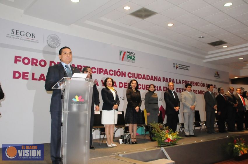 Michoacán avanza en recuperación de la confianza de su población: Silvano Aureoles