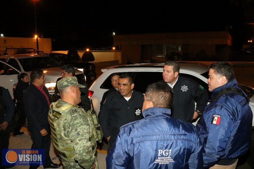 SSP, PGJE, SEDENA y Policía Federal supervisan CERESOS de Charo