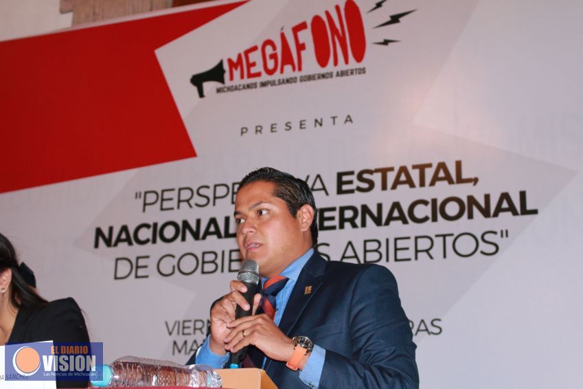Urge la construcción de Gobiernos Abiertos en Michoacán: Daniel Moncada
