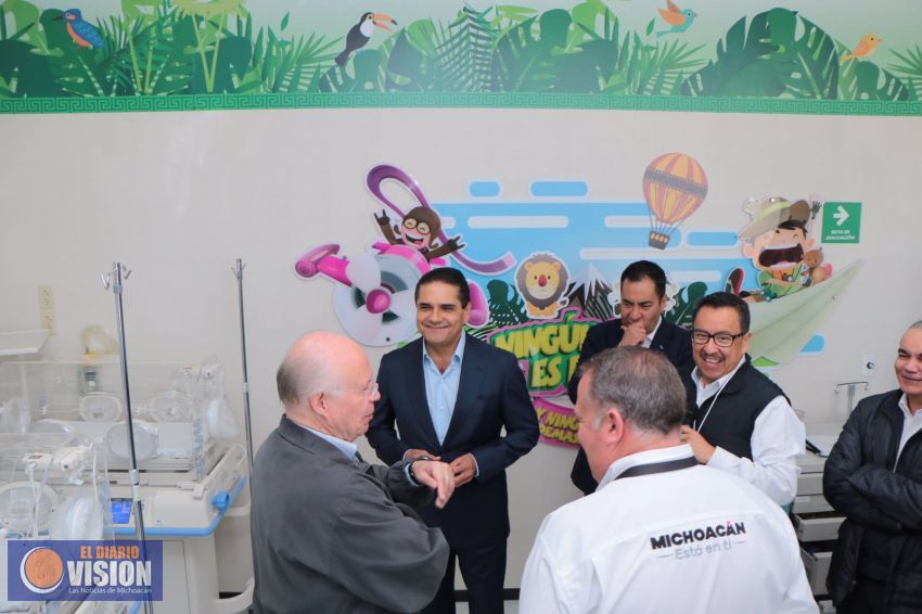 José Narro y Silvano inauguran la modernización y equipamiento del Hospital de Zitácuaro 