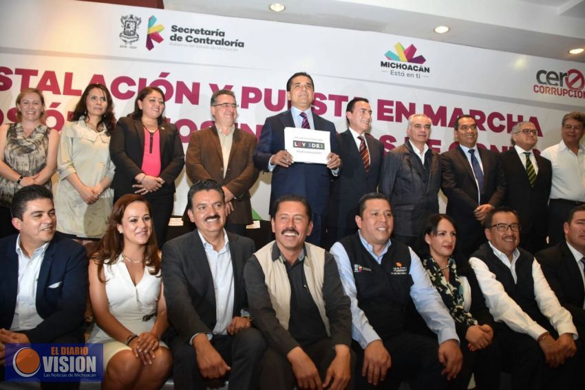 Se suma Gobierno de Michoacán a la iniciativa 3de3 a favor de la transparencia 