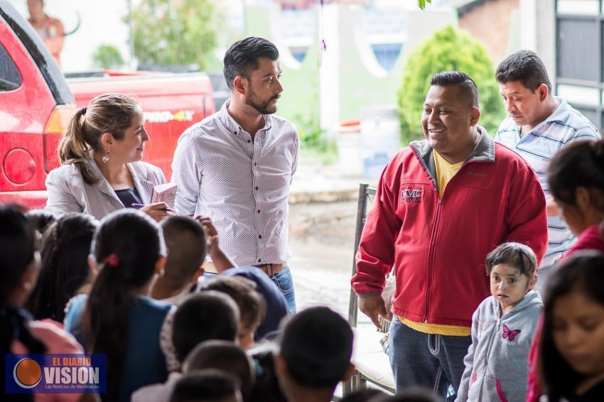 Movimiento Ciudadano logra gestión para combatir desnutrición en 5 municipios michoacanos