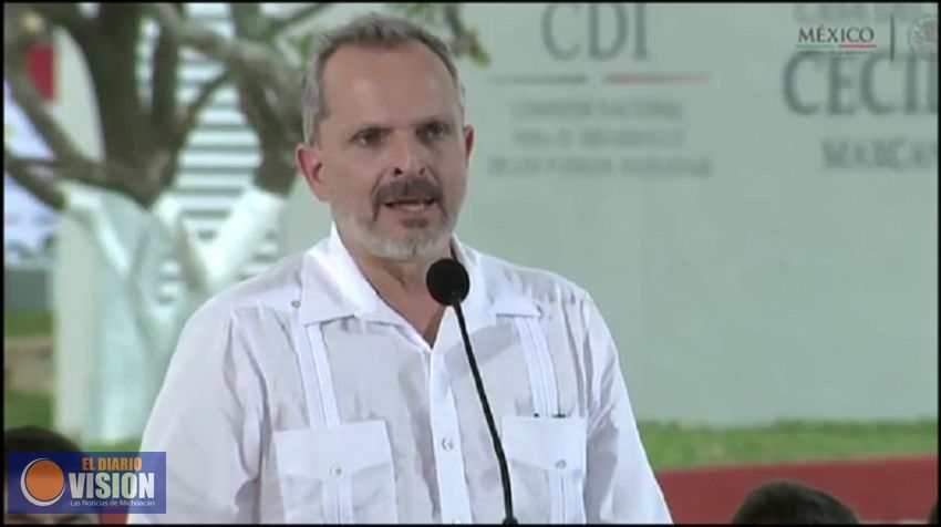 Miguel Bosé alza la voz en favor de pueblos indígenas