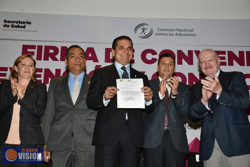 Darán prevención y orientación oportuna contra las adicciones en Michoacán