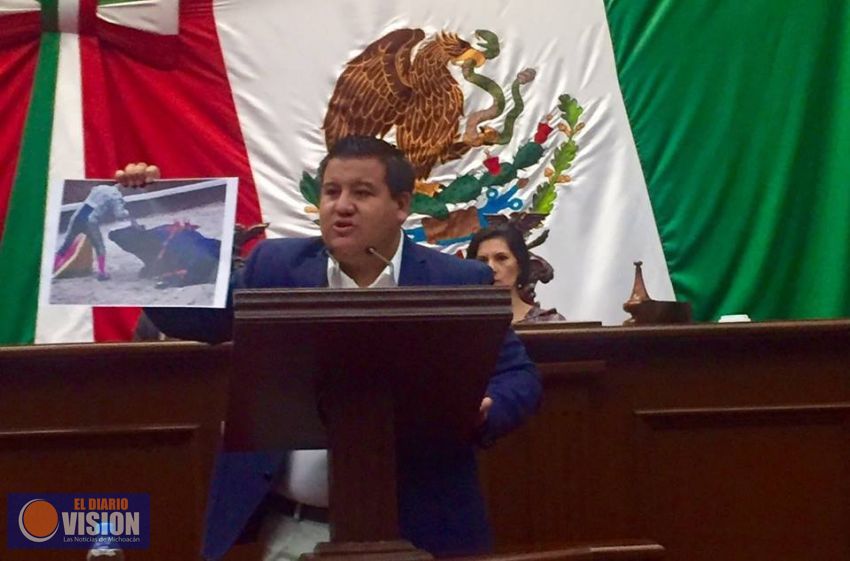 Presentan iniciativa contra las corridas de toros en Michoacán