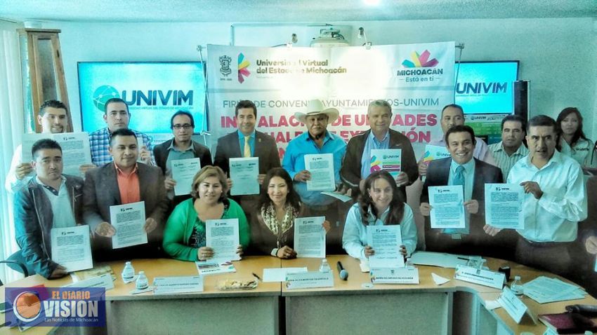  Univim firma convenio de colaboración con 11 ayuntamientos 