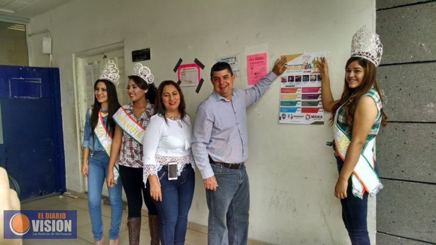 Fijan  Programa de la Feria Agropecuaria de Múgica: Salvador Ruíz 