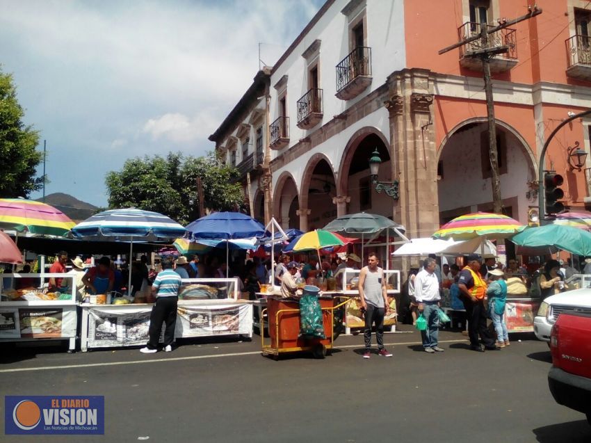 En Quiroga y Tzintzuntzan, notable afluencia de turistas