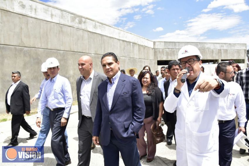 Reactivan obra del Hospital Regional de Zacapu 