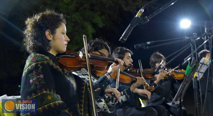 Realizan concierto en la zona arqueológica 