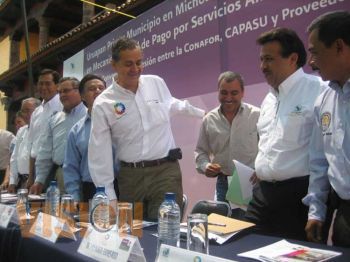 Entregan recursos por servicios ambientales de fondos concurrentes
