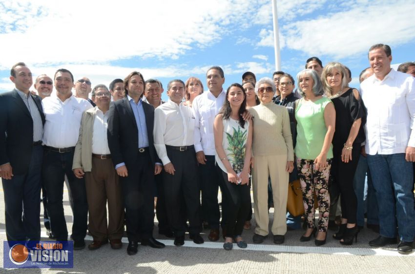 El Gobernador Silvano Aureoles Conejo inauguró el puente vehicular La Piedad-Pénjamo