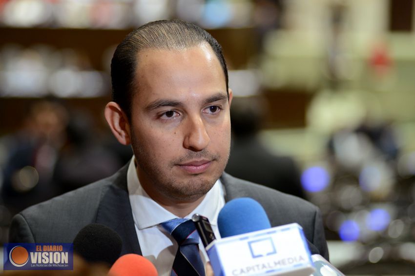 Que no les tiemble la mano contra los culpables del desfalco financiero, dice Marko Cortés 