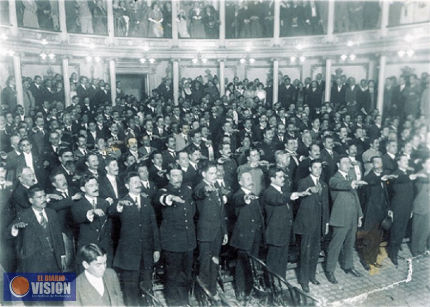 Nicolaitas podrán expresar sus ideas sobre Congreso Constituyente de 1916-1917