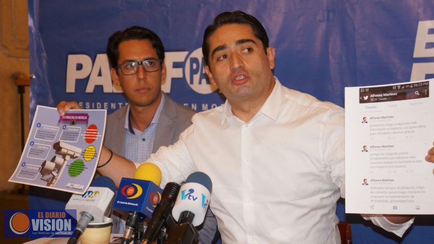 Costará a morelianos 150 MDP implementación de foto-multas: Benjamín Farfán 