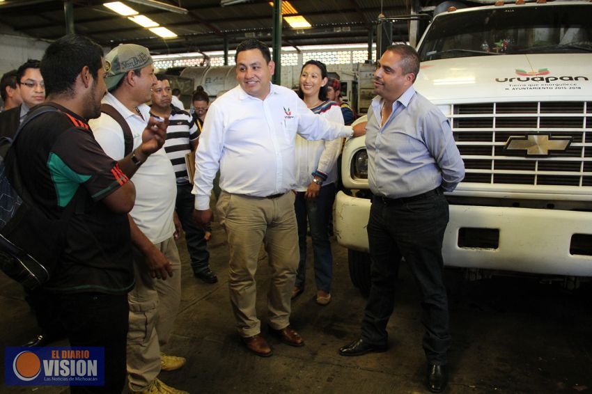 Constata Víctor Manríquez labor de taller municipal