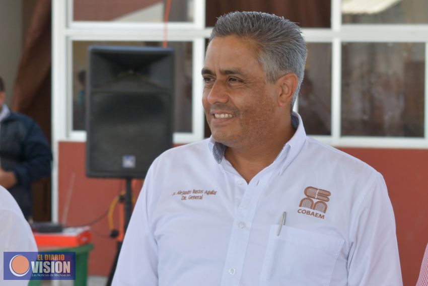 Michoacán tiene mejores condiciones para fortalecer la calidad educativa: Bustos Aguilar
