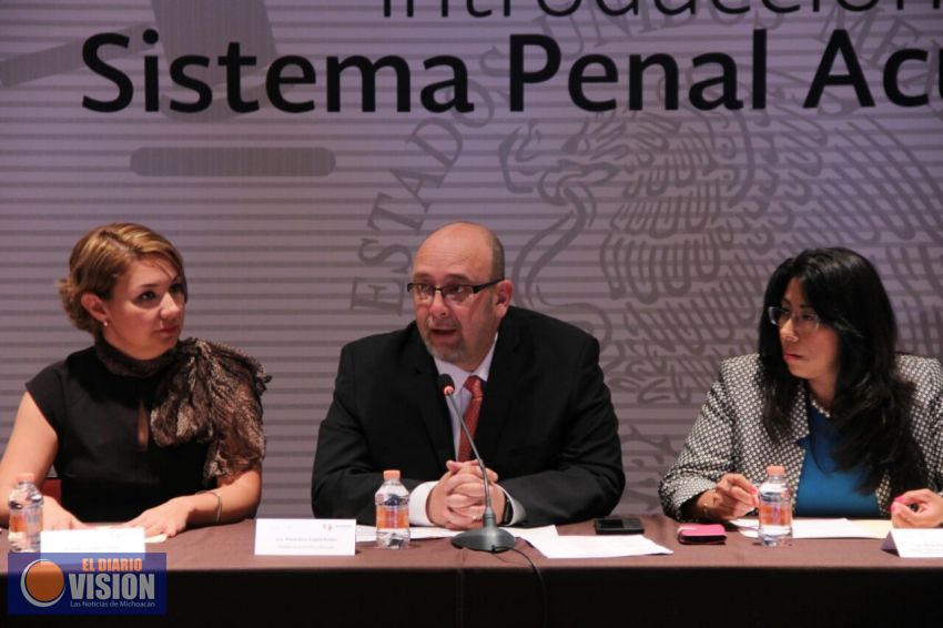 Delegados federales en Michoacán se capacitan para el NSJP