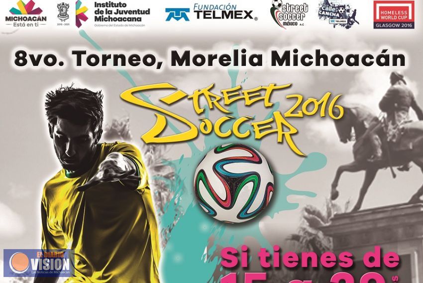  Lanza IJUMICH su convocatoria de Street Soccer 2016